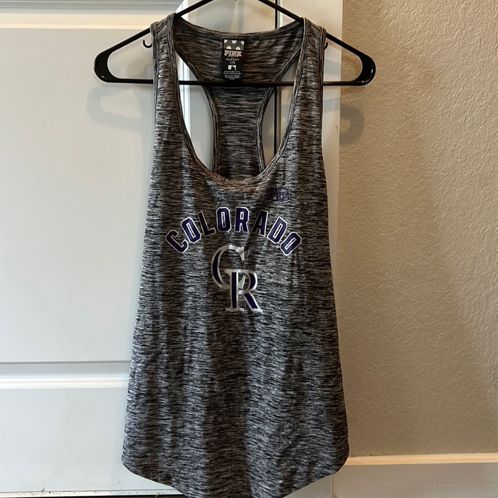 Colorado Rockies Tank - Pink-5th & Ocean